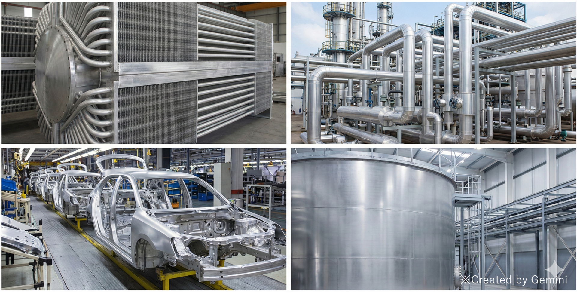 アルミろう材「A4000シリーズ」
活用事例